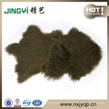 Hot Sale Long Hair Real Curly Lamb Skin